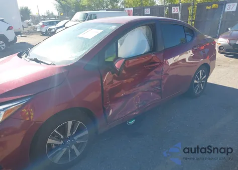 2021 Nissan Versa Sv Xtronic Cvt from USA, damaged, VIN 3N1CN8EV7ML885634